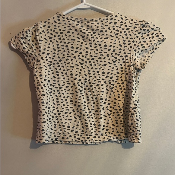 Kids' Leopard Print Short Sleeve Tee - Picture 3 of 3